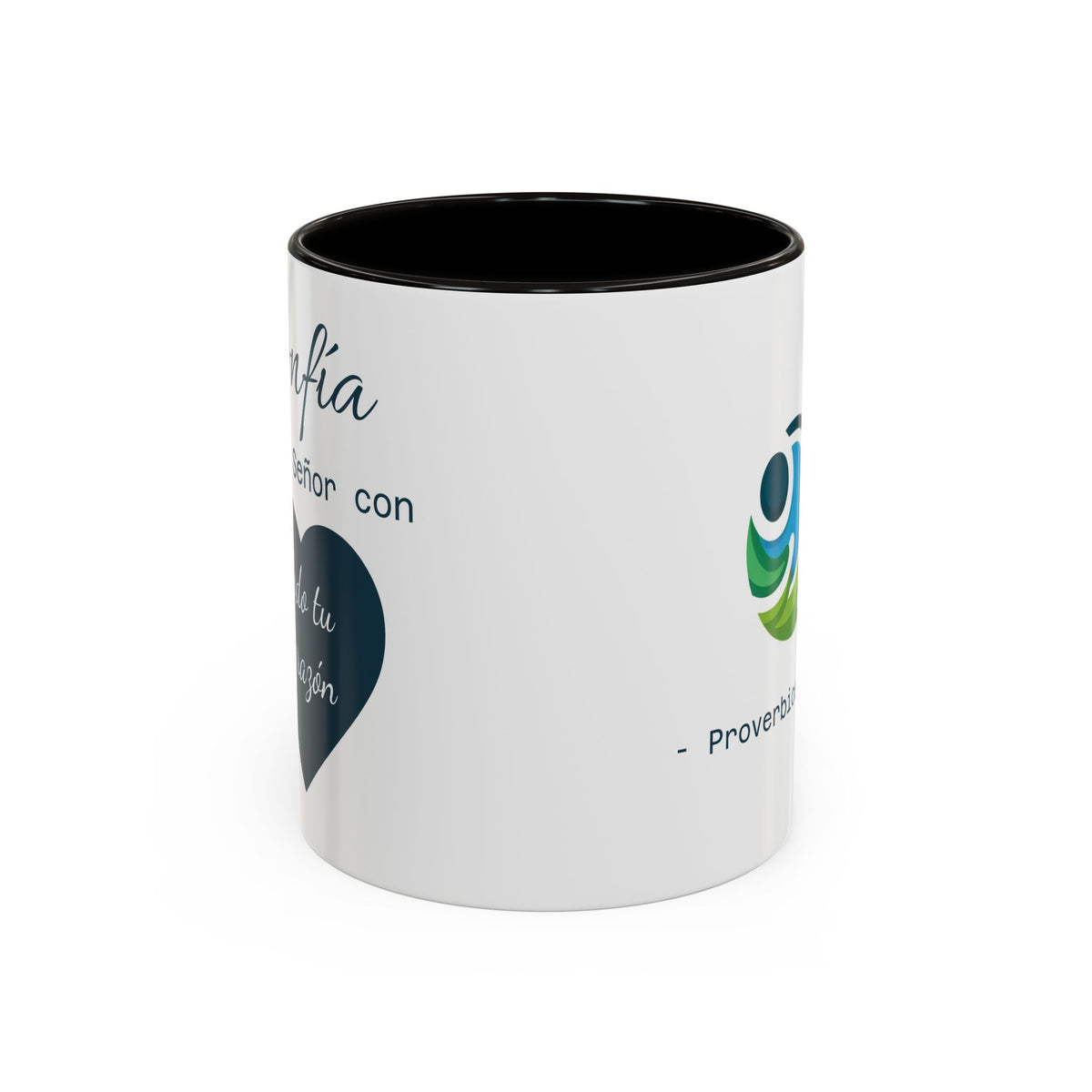 Taza de café Proverbios inspiradores (11 oz/15 oz) — Proverbios 3:5