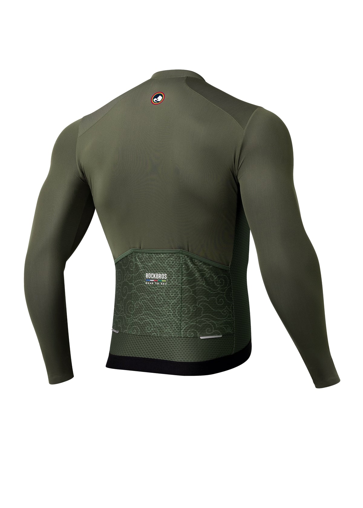 Maillot ciclista de manga larga ROCKBROS Road-to-Sky para hombre