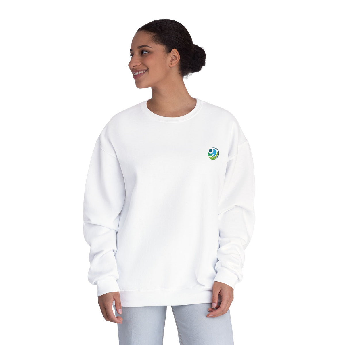Crewneck Sweatshirt — 'Con amor eterno te he amado'