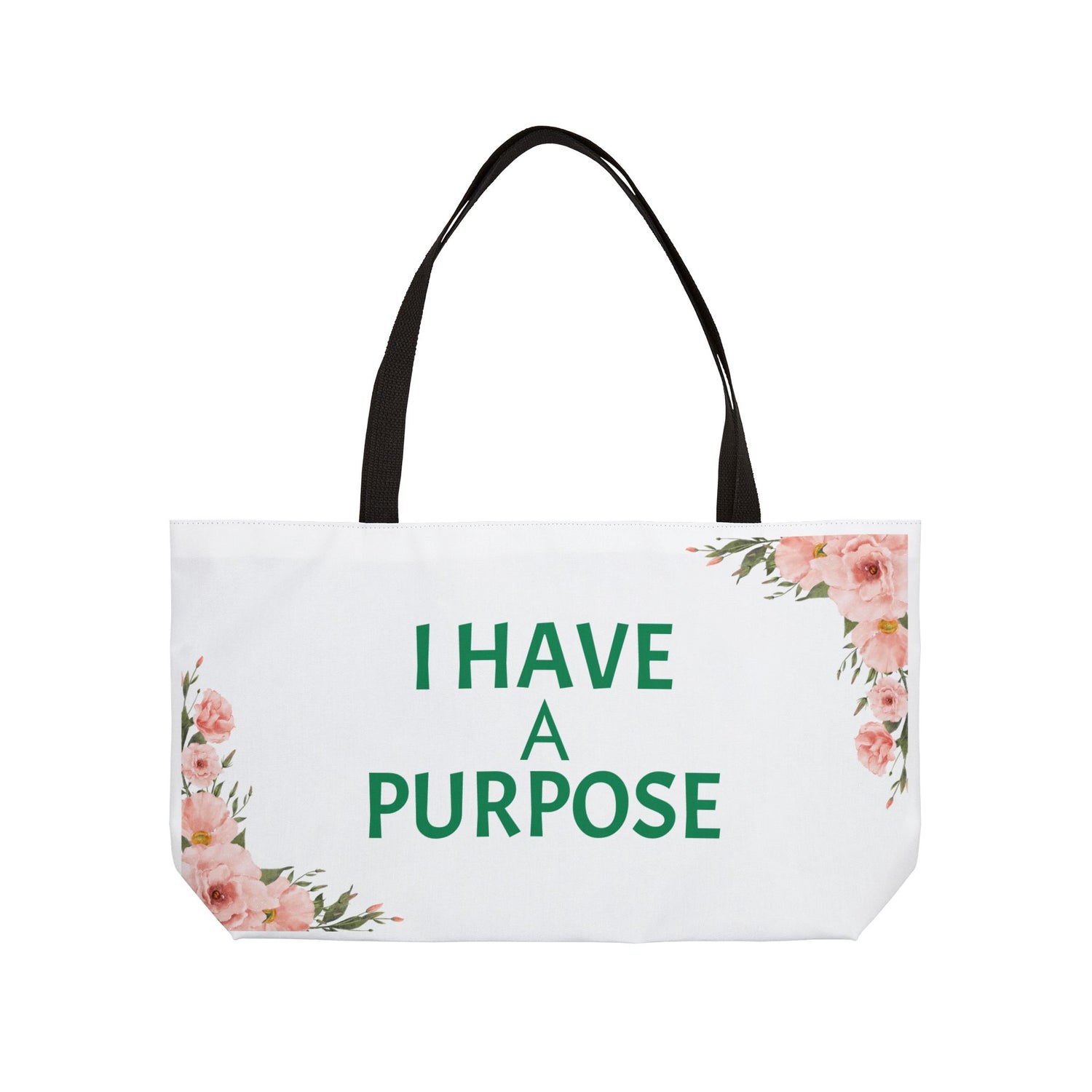 Weekender Tote Bag — "He Has a Plan"