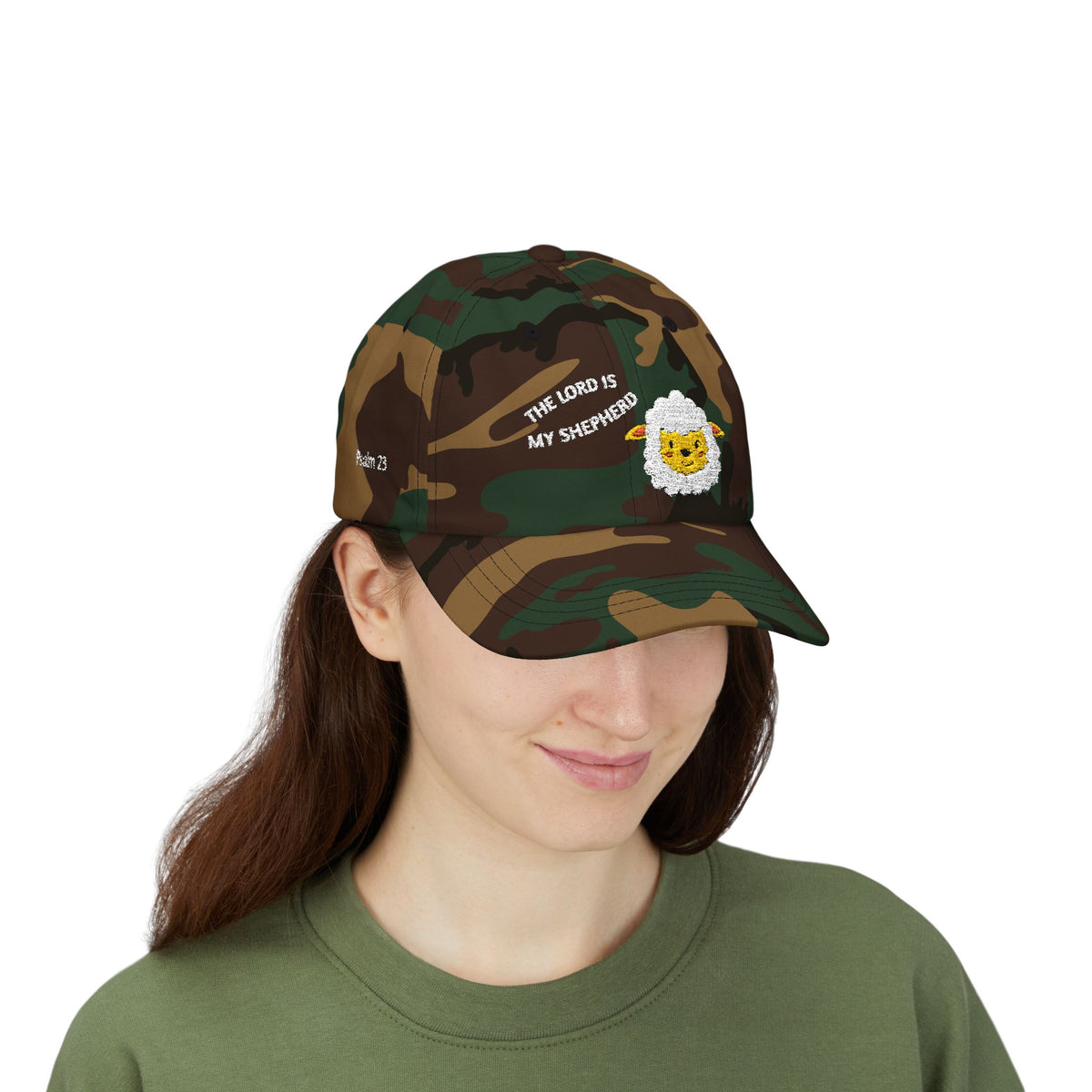 Dad Cap — “The Lord is my shepherd”