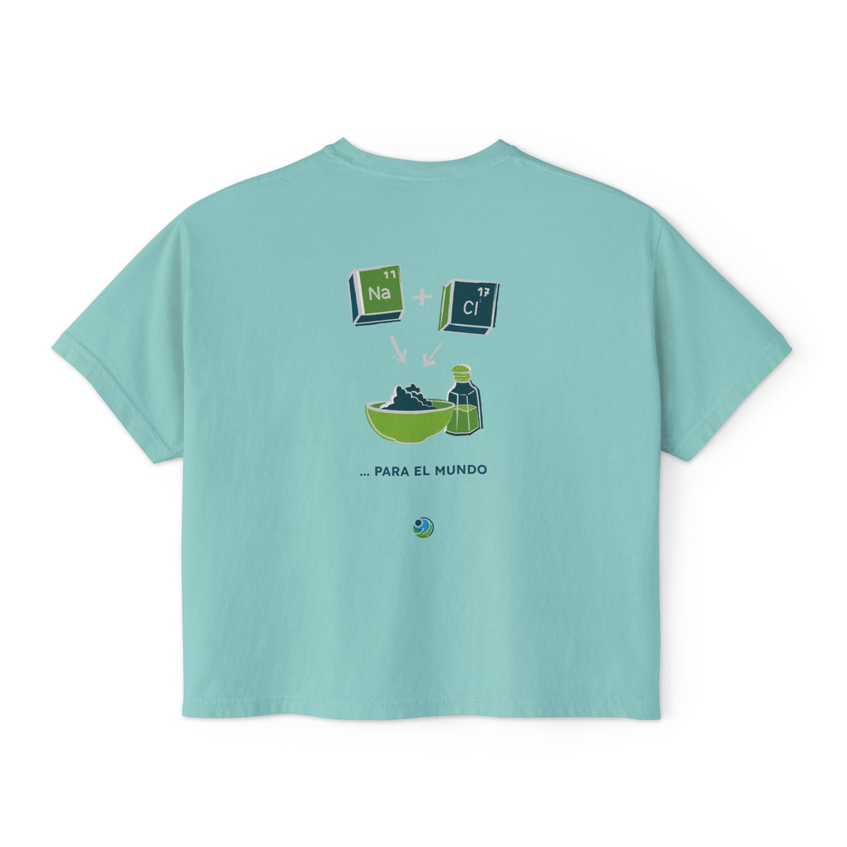 Women's Boxy Tee - 'Sé Luz y Sal'