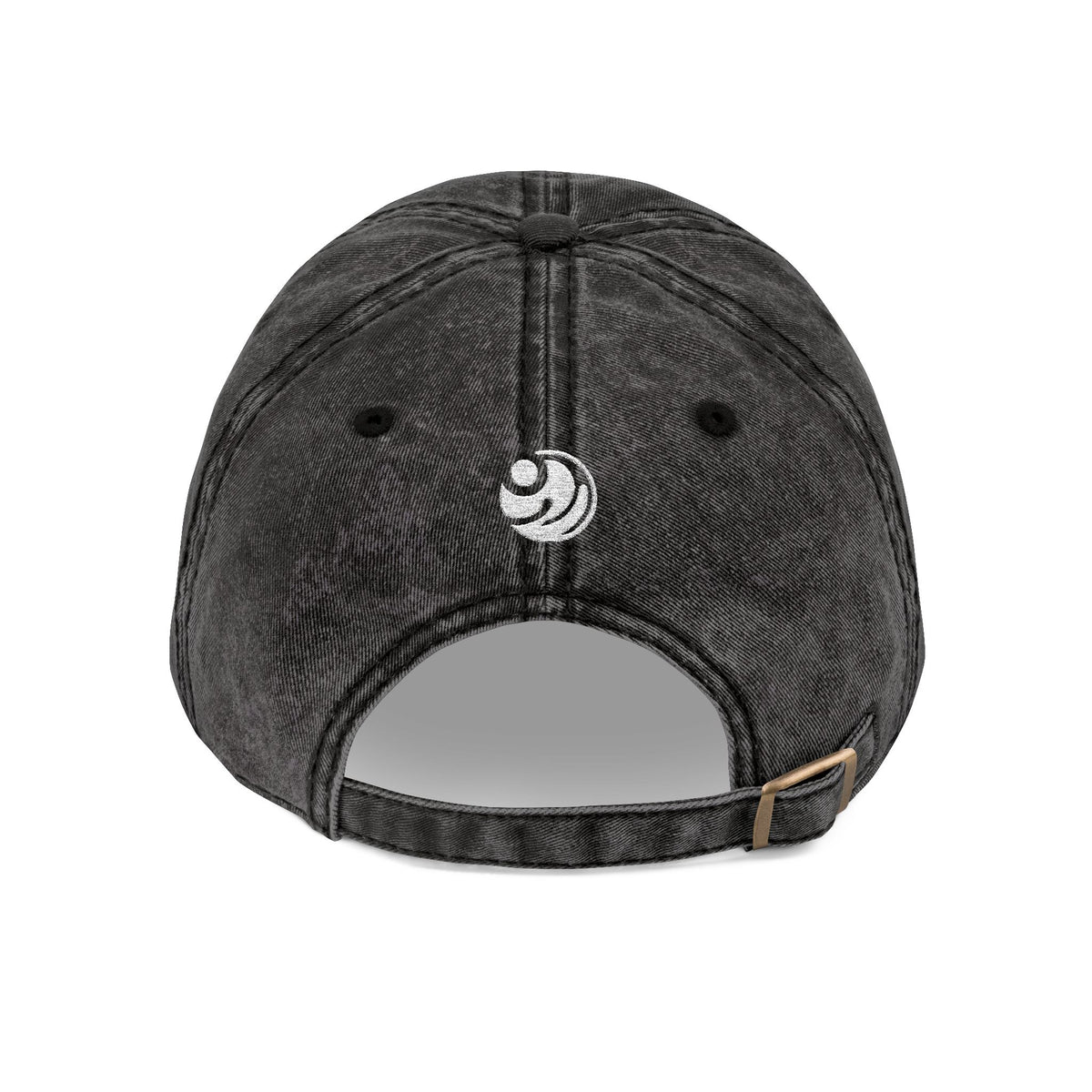 Embroidered Cross Vintage Cap