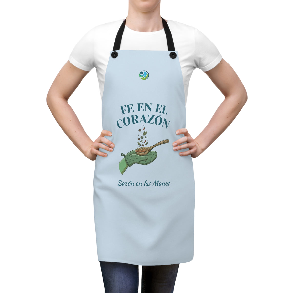 Apron Fe en el Corazón