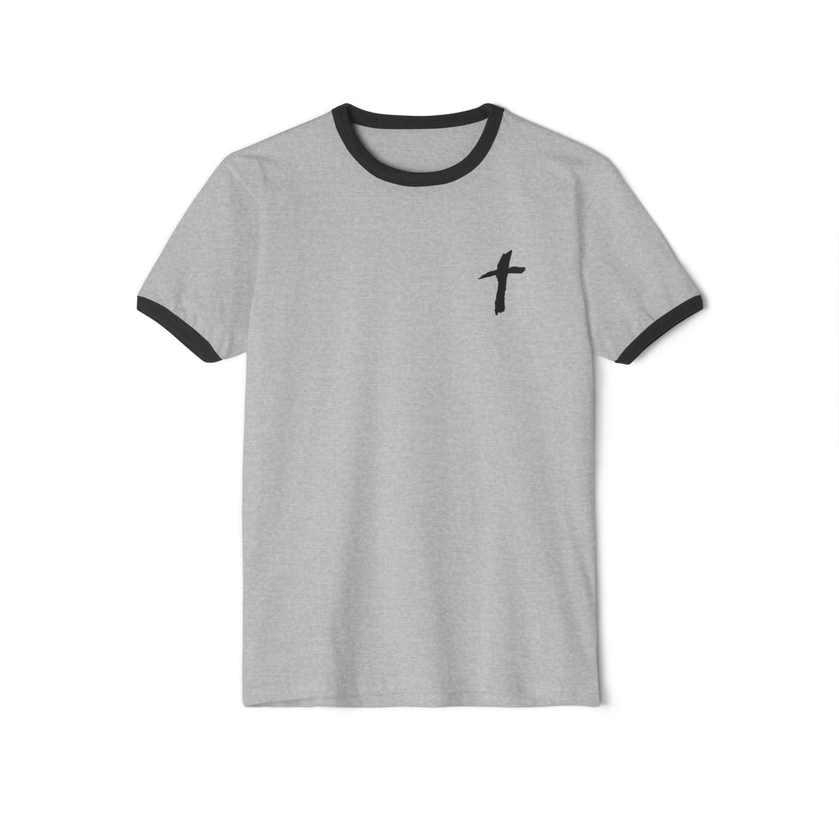 Ringer T-Shirt — "Jesús Me Salvó"