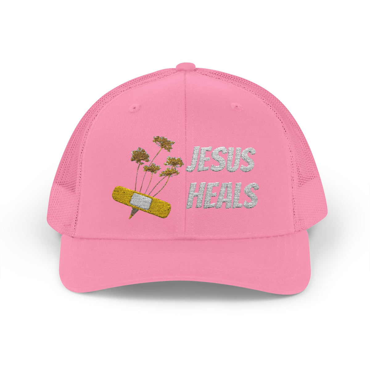 Trucker Cap — "Jesus Heals"