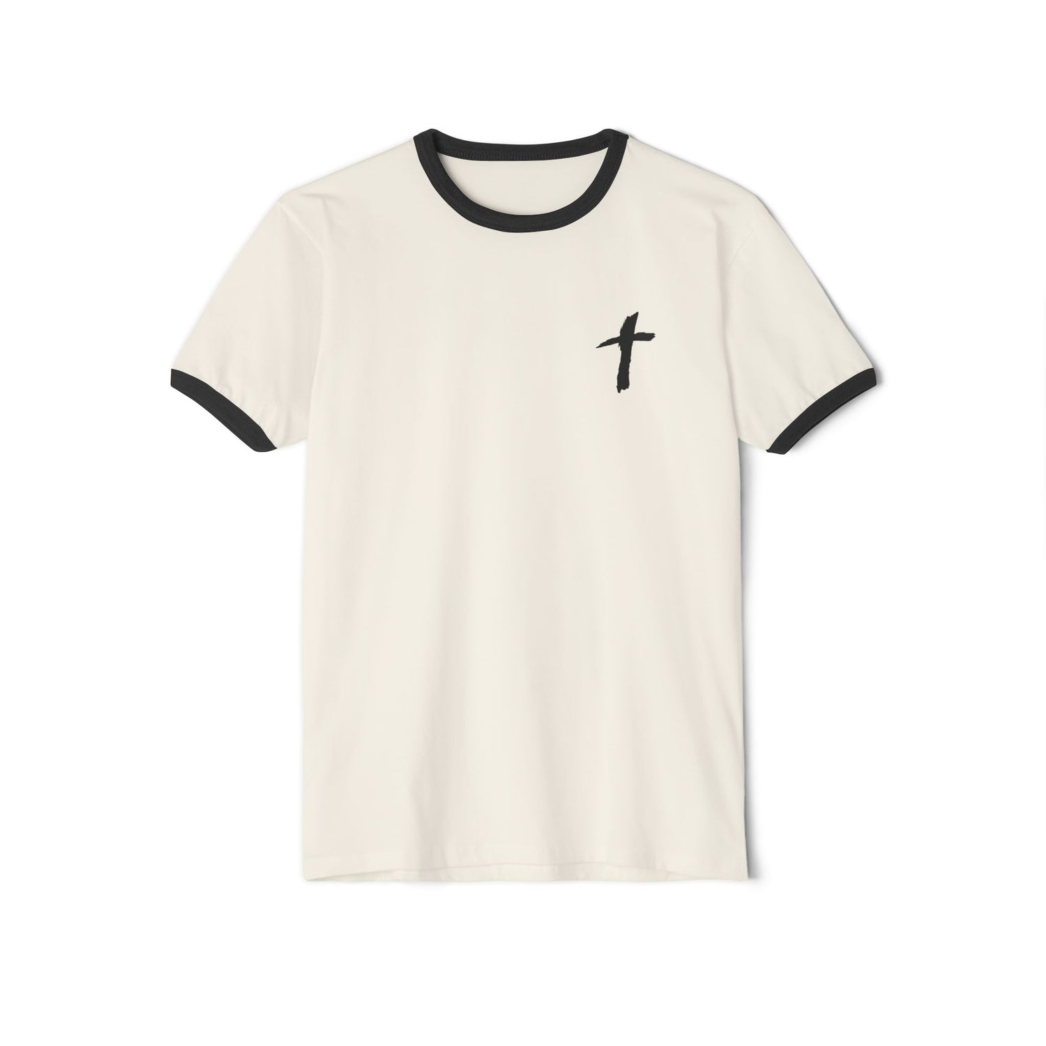 Ringer T-Shirt — "Jesús Me Salvó"