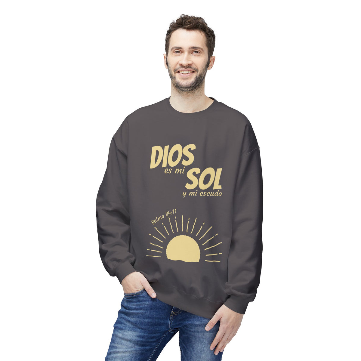 Dios Es Mi Sol Crewneck Sweatshirt