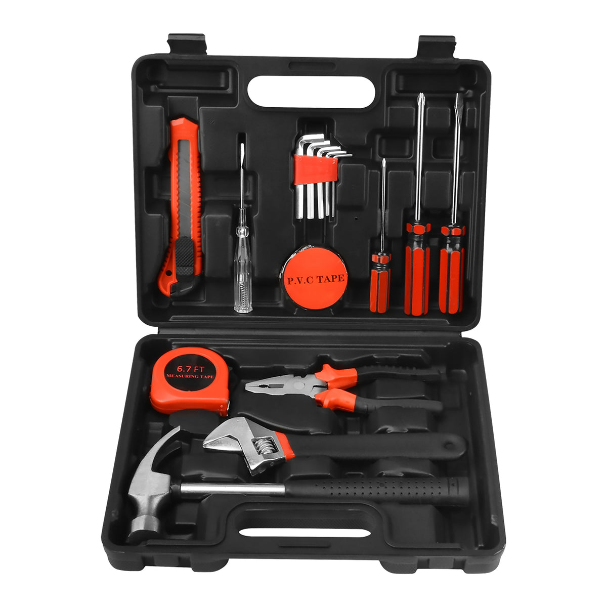 Kit de herramientas prácticas para el hogar de 16 piezas