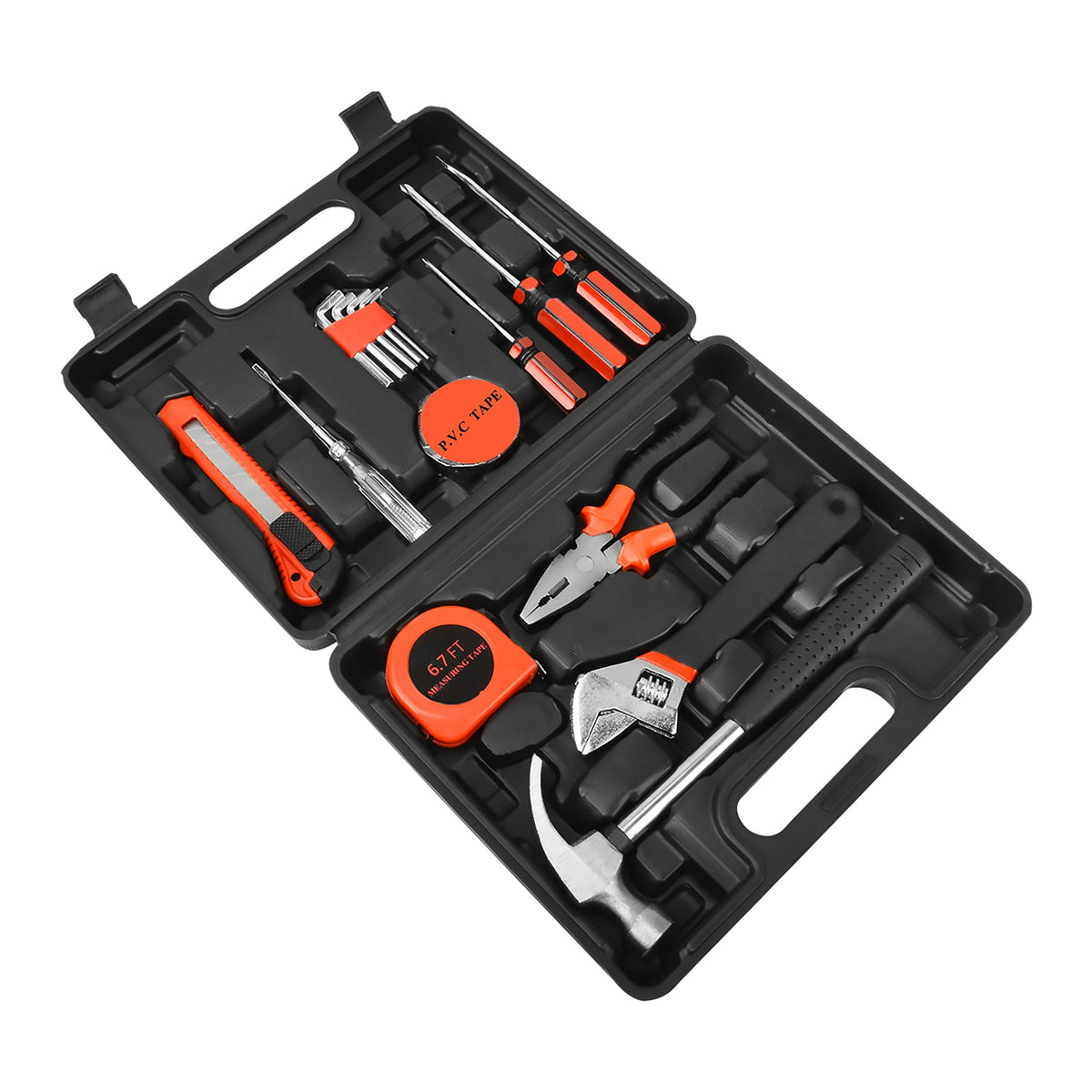 Kit de herramientas prácticas para el hogar de 16 piezas