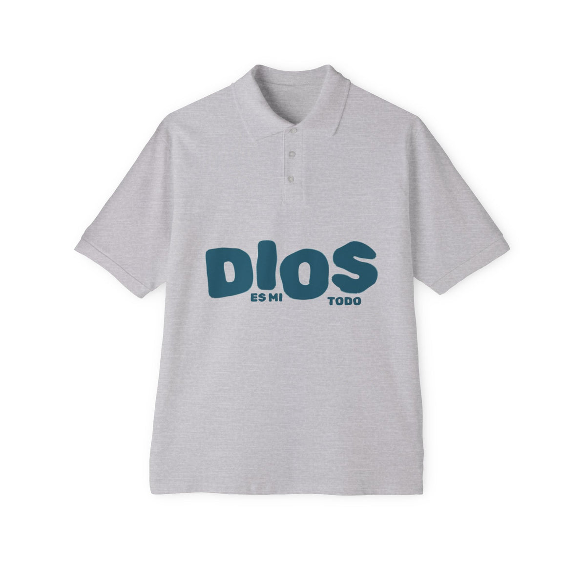 Men's Polo Shirt — "Dios Mi Todo"