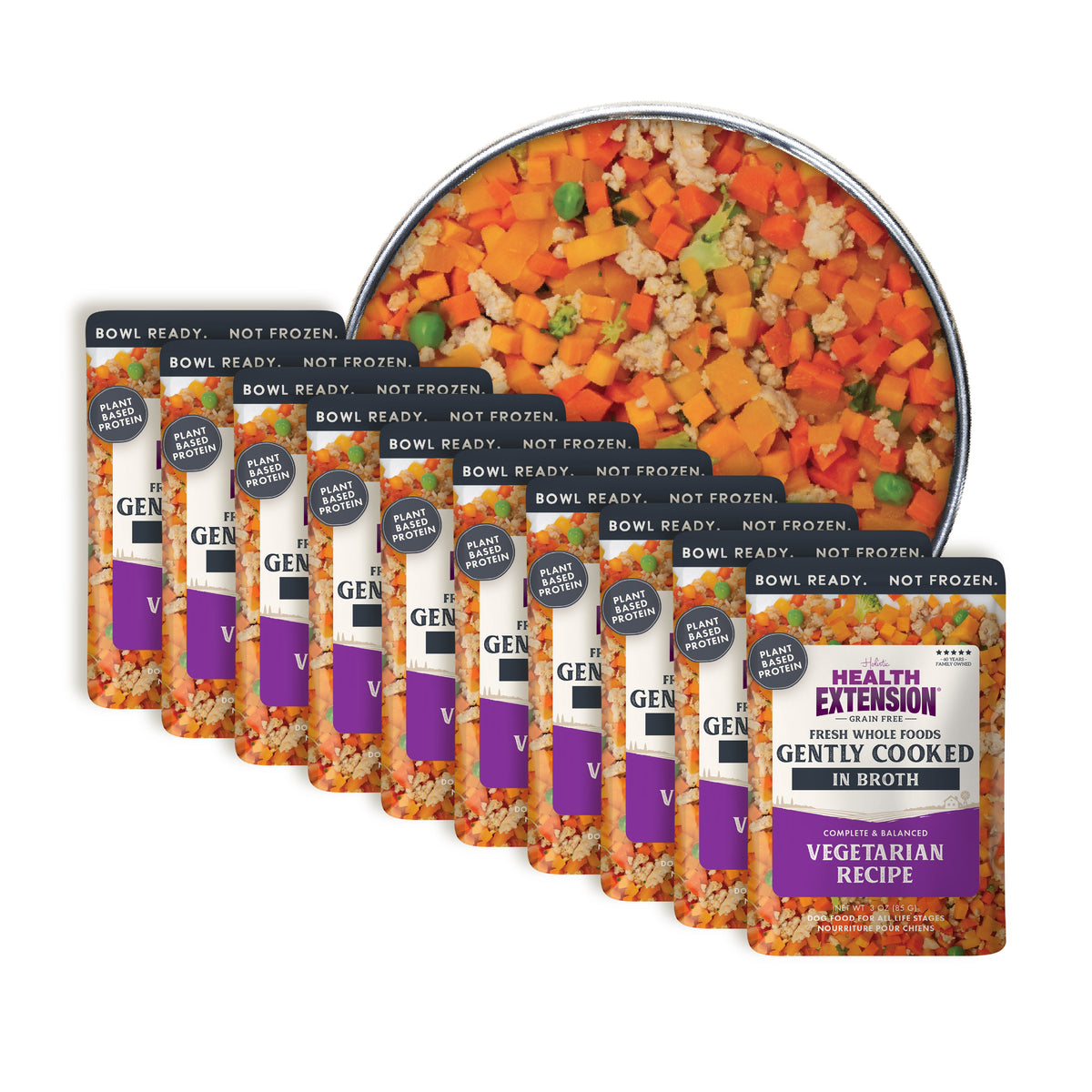 Gently Cooked Grain Free Vegetarian – Fresh Simmered Superfood Medley