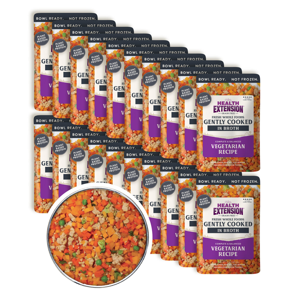 Gently Cooked Grain Free Vegetarian – Fresh Simmered Superfood Medley