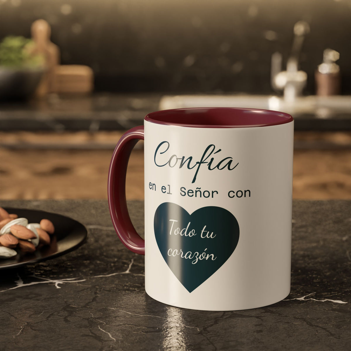 Taza de café Proverbios inspiradores (11 oz/15 oz) — Proverbios 3:5