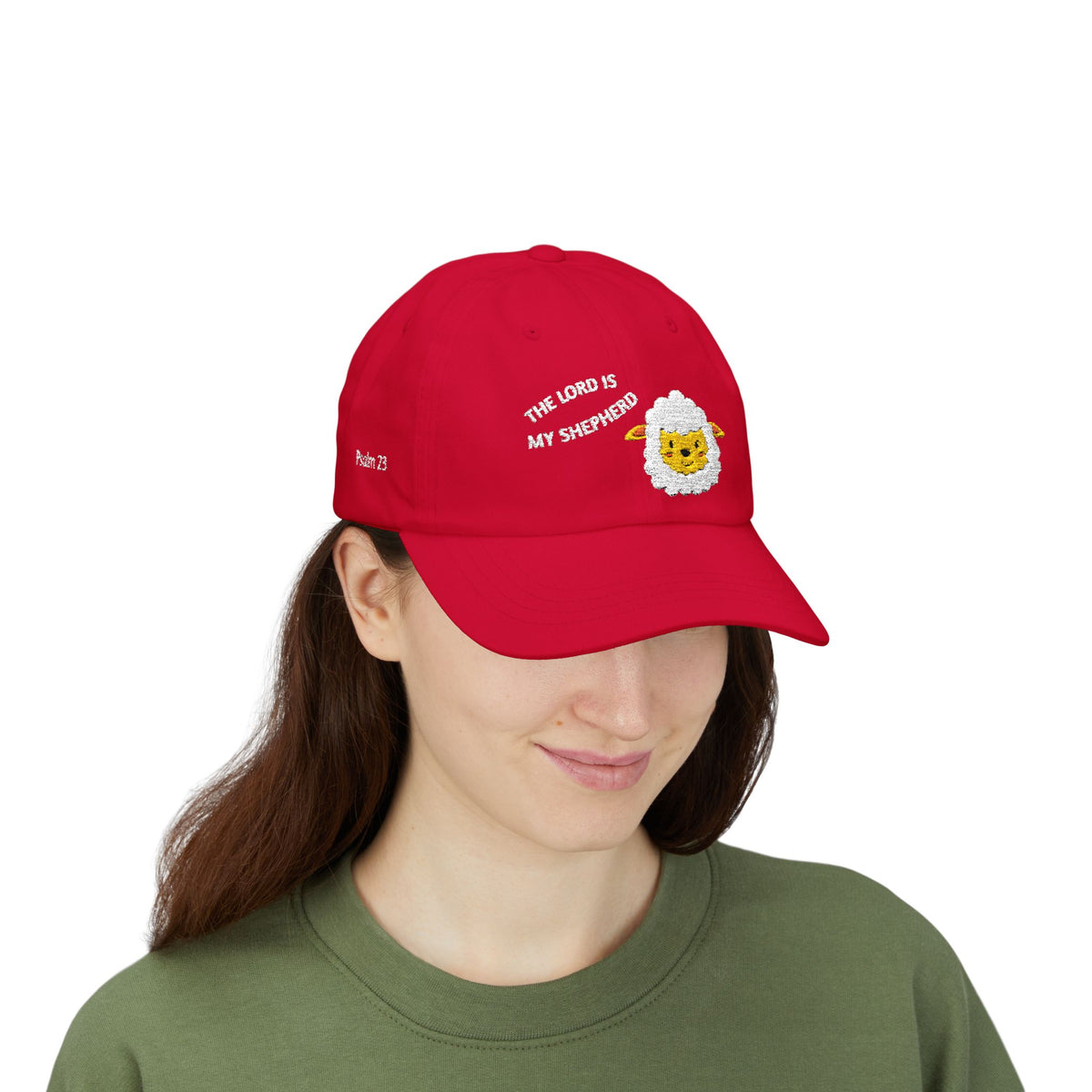 Dad Cap — “The Lord is my shepherd”