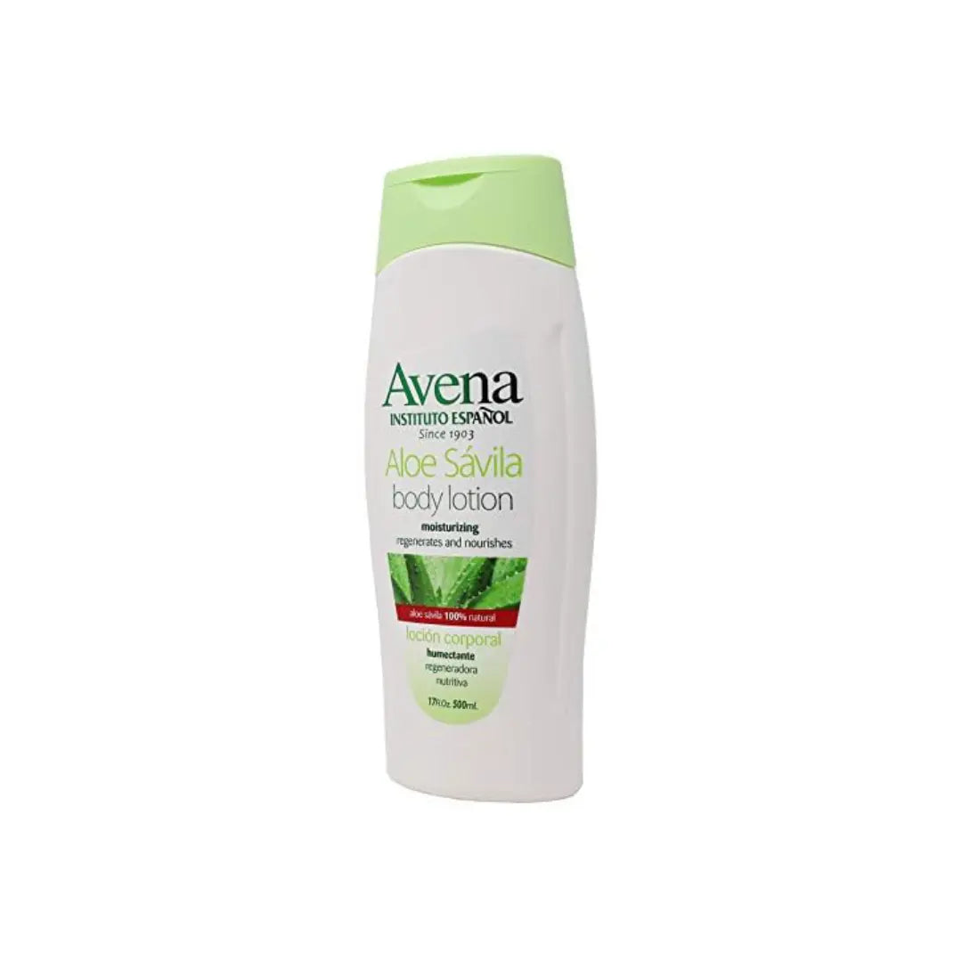 Avena Body Lotion Aloe Savila 17 oz box of 6 units