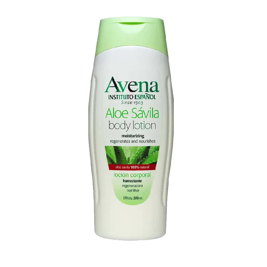 Avena Body Lotion Aloe Savila 17 oz box of 6 units