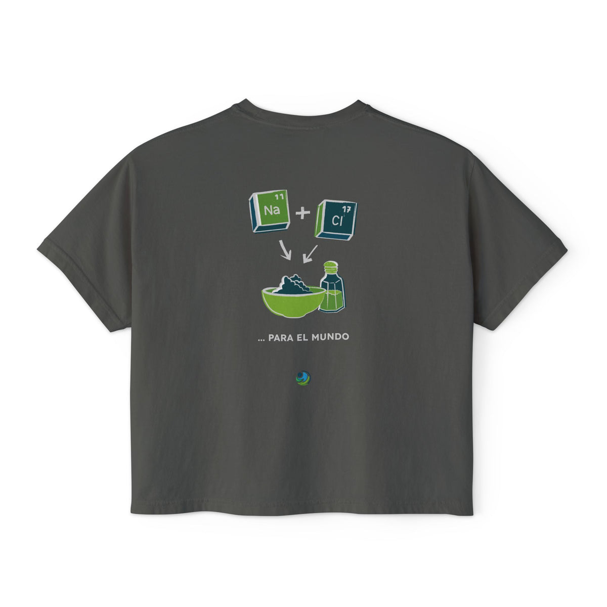Women's Boxy Tee - 'Sé Luz y Sal'