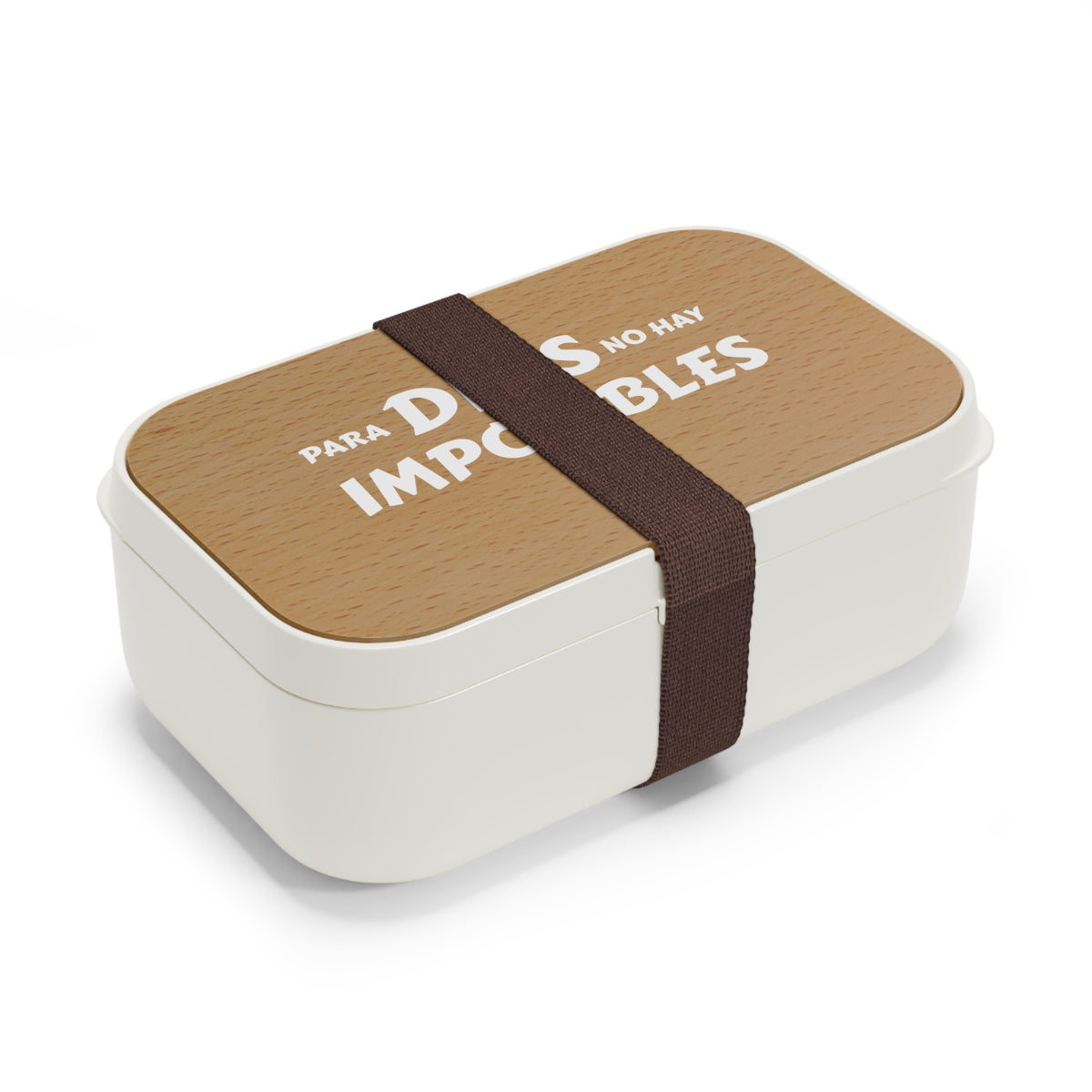 Bento Lunch Box — "No Hay Imposibles"