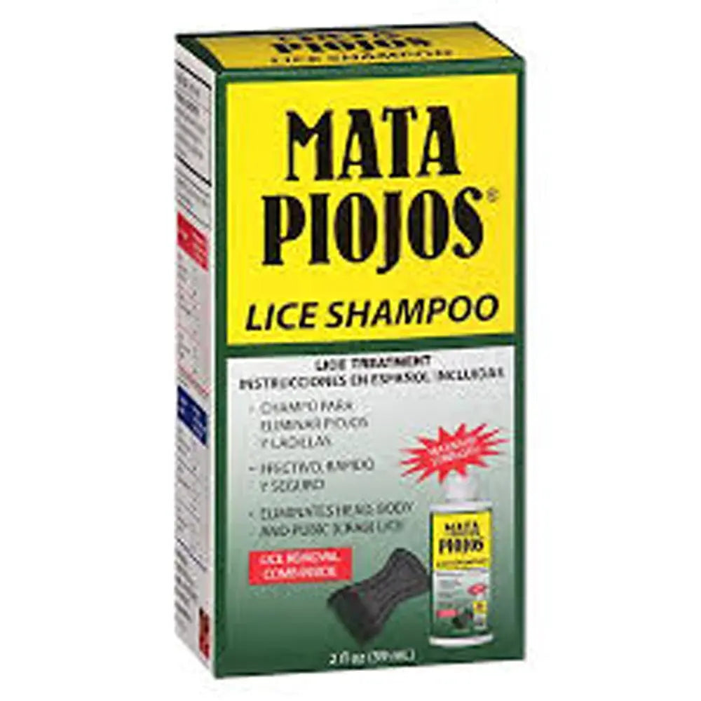 Mata Piojos Shampoo 2 oz box of 6 units