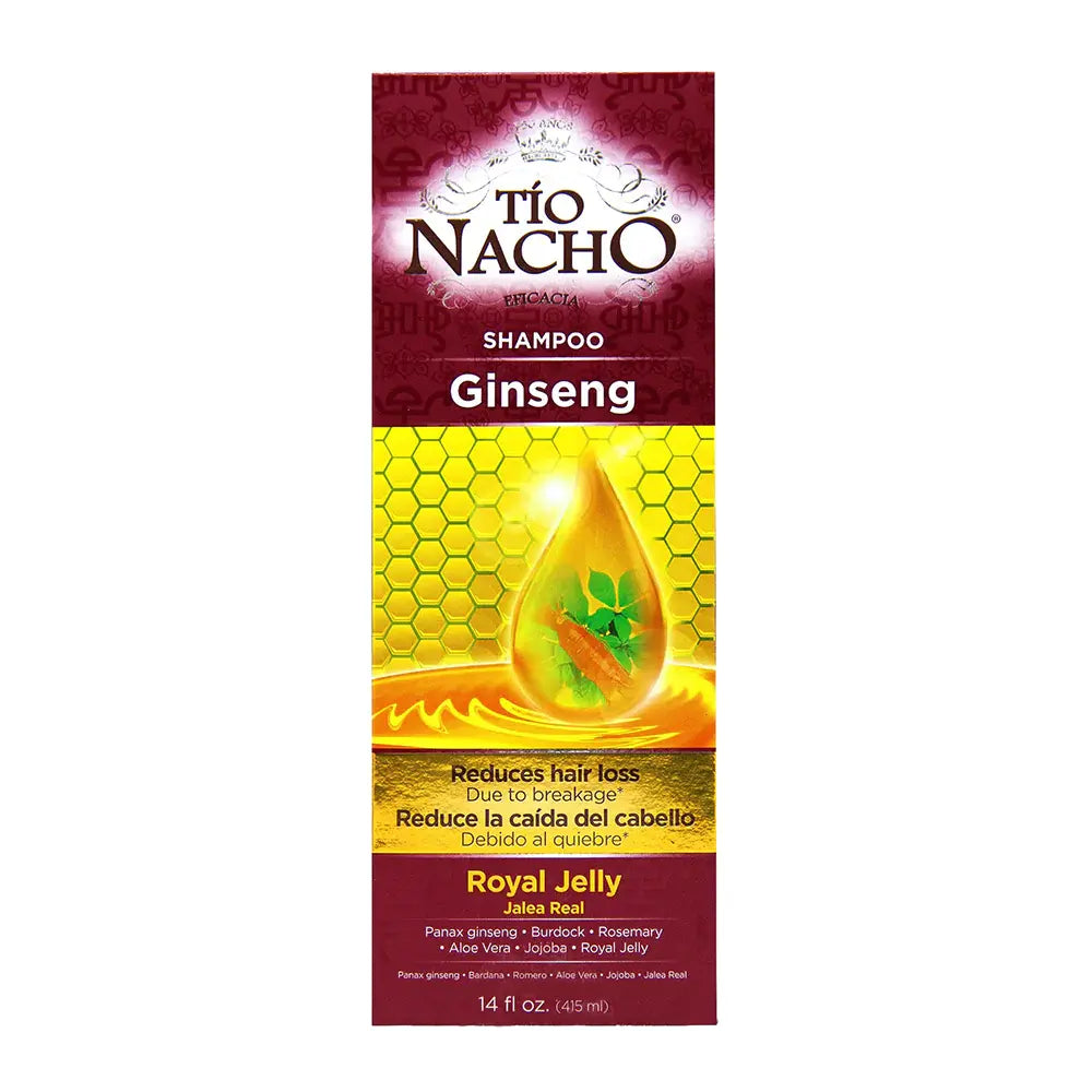 Tio Nacho Shampoo Ginseng 14 oz box of 4 units