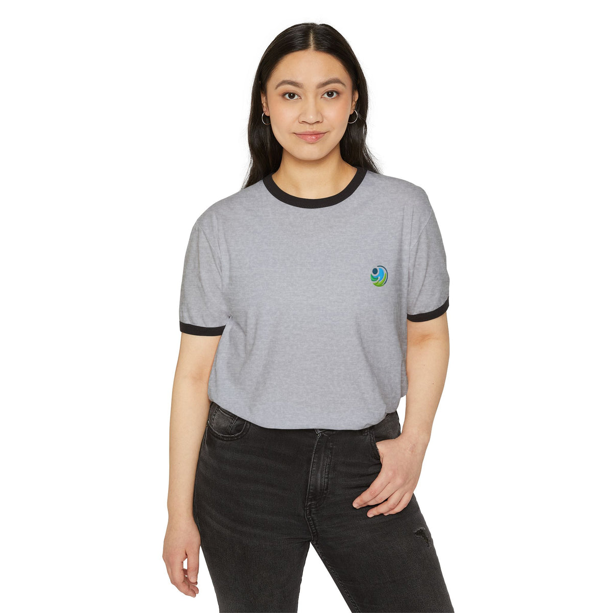 Ringer T-Shirt — 'Dios Hace Mucho Con Poco'
