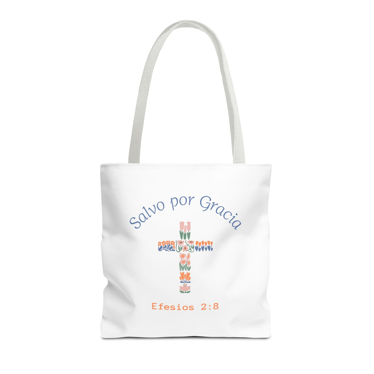 Bolsa de tela cristiana — "Salvo por Gracia"