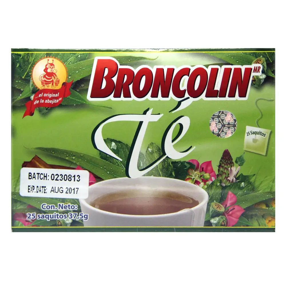 Broncolin Tea 6 boxes per 25 tea bags