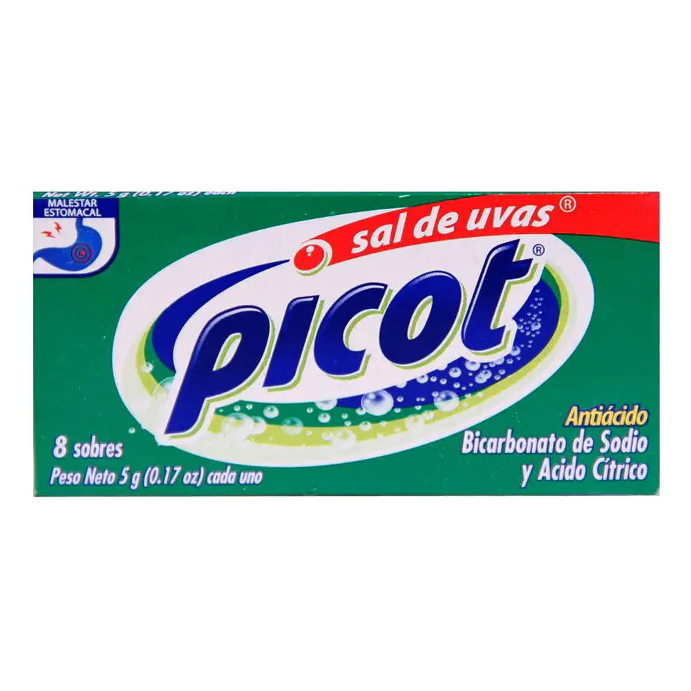 Picot Sal De Uvas Antiacid 8 pk box of 48 units