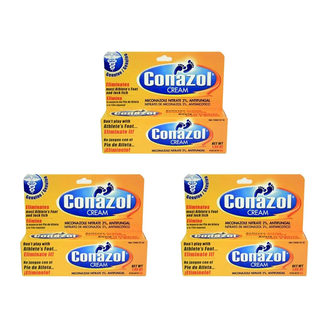 Conazol Antifungal Cream 1.05 oz box of 3 units