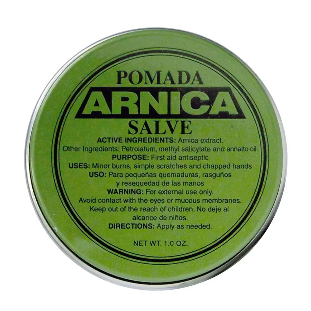 Arnica Salve Pomada 1st Aid 1 oz box of 8 units