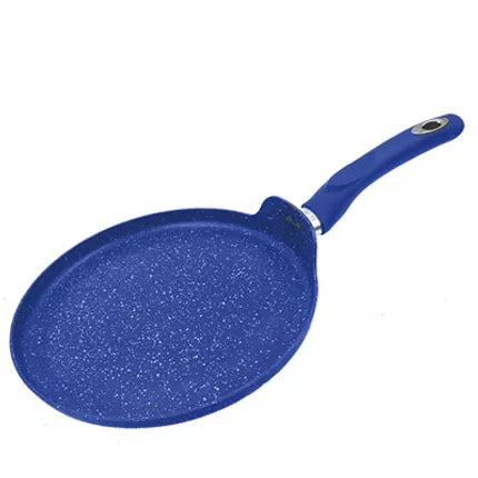 Plancha redonda negra Champs NS con interior moteado de 2,5 mm, 12", caja de 6 unidades