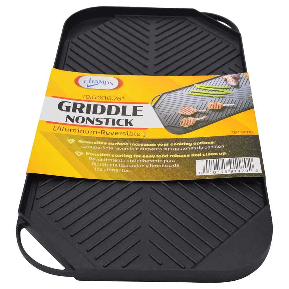 Plancha Champs de aluminio NS de 10,5" x 19,5" caja de 6 unidades