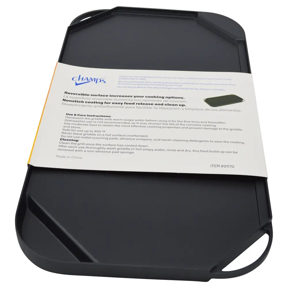 Plancha Champs de aluminio NS de 10,5" x 19,5" caja de 6 unidades