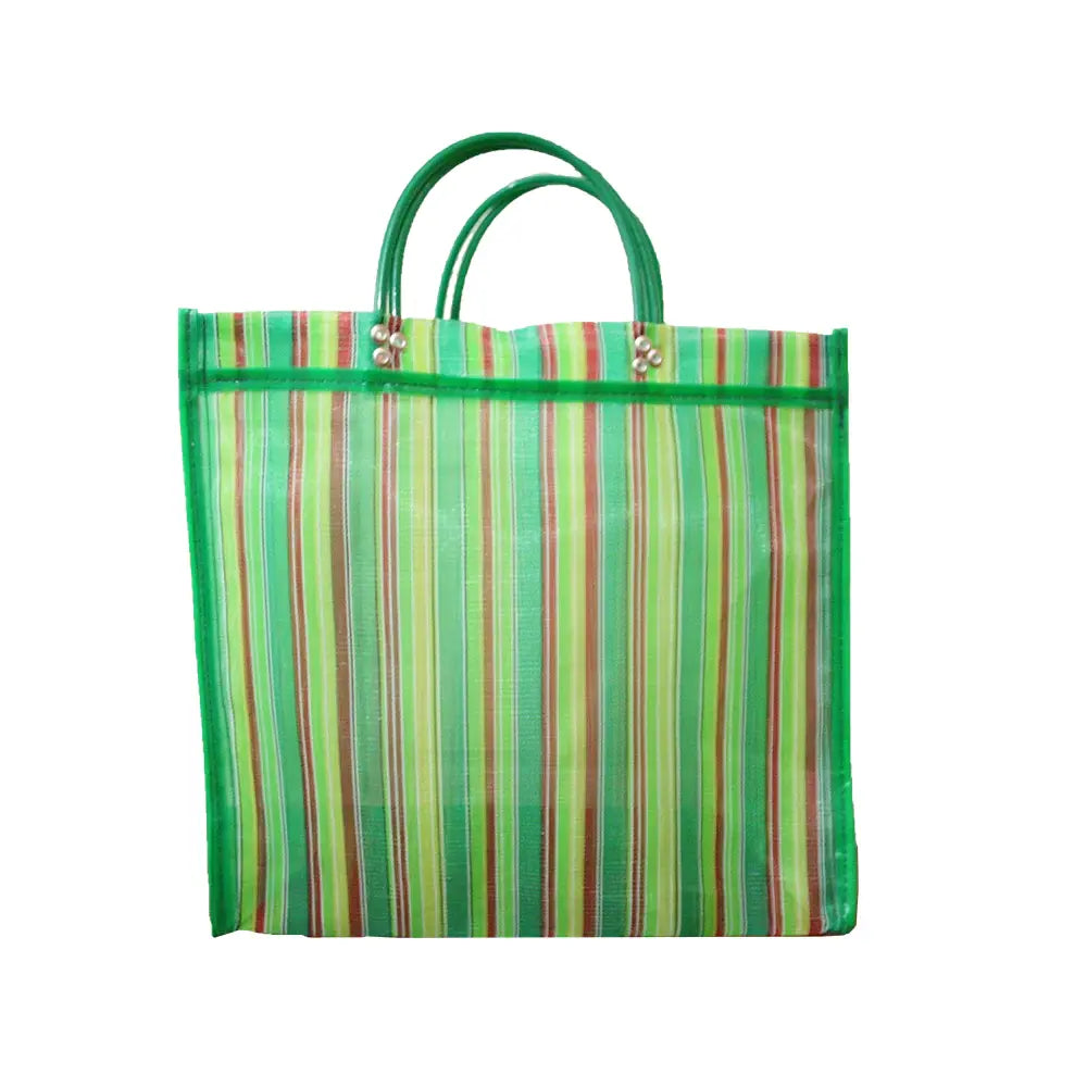 Mesh Small Bag/ Bolsa w/ Base Asst. Colors 15" x 13" x 5" - 12 Units Per Case