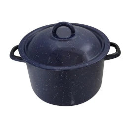 Olla Imusa Esmaltada Azul 4 cuartos caja de 2 unidades