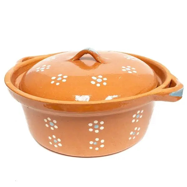 Cazuela De Barro con Tapa 11"