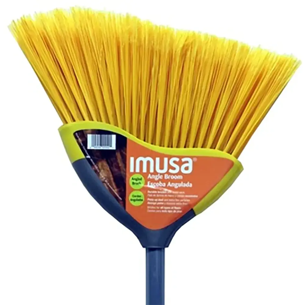 Imusa Angle Broom w/ Metal Handle 48" box of 12 units