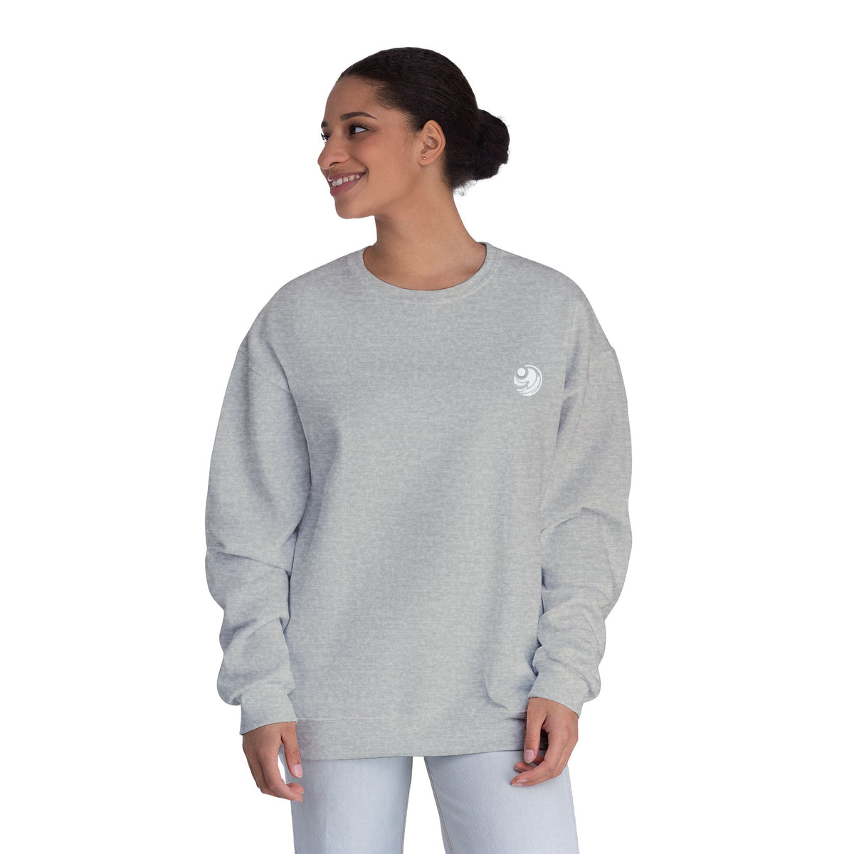 Crewneck Sweatshirt — 'Con amor eterno te he amado'