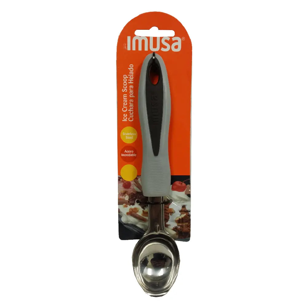 Cuchara para helado Imusa de 8" caja de 12 unidades