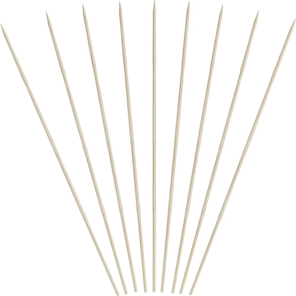 Bamboo Skewers 100 pc 10"  box of 16 units