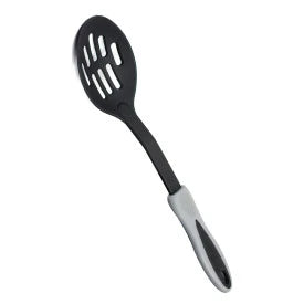 Cuchara ranurada Imusa Nylon, Cuchara 12" caja de 12 unidades