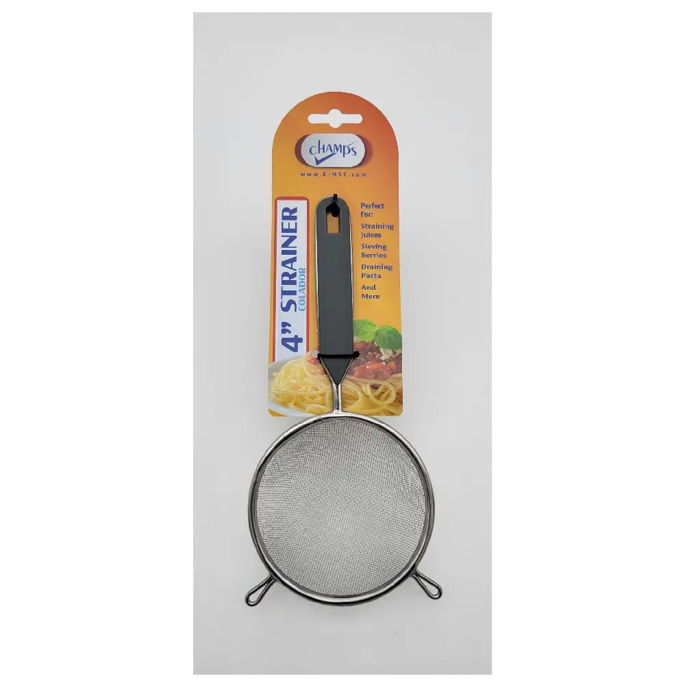 Champs Heavy Duty SS Strainer/ Colador 4" box of 8 units