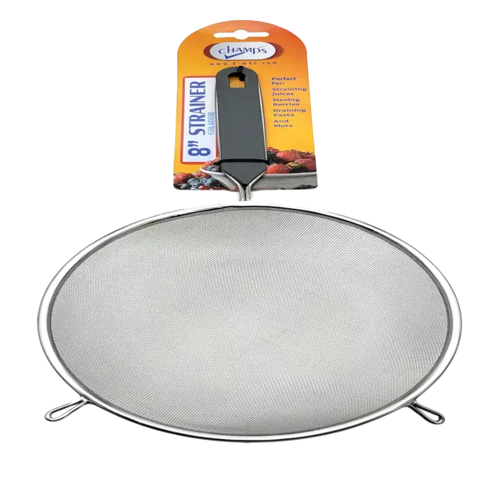 Champs Heavy Duty SS Strainer/ Colador 8" box of 8 units