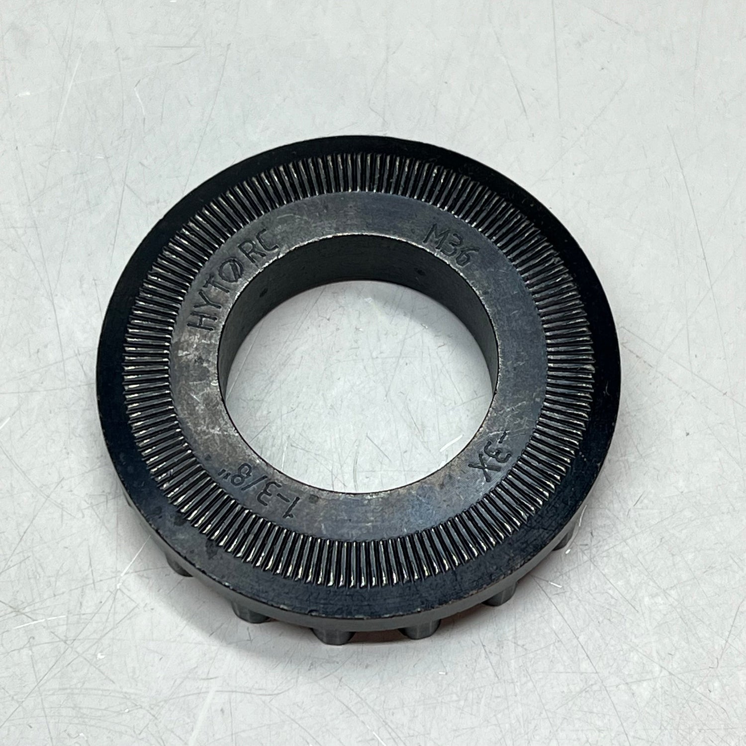 HYTORC (PAQUETE DE 7) Arandela de reacción 1-3/8" M36 3X Gruesa Negra ZRW106-M36-3X