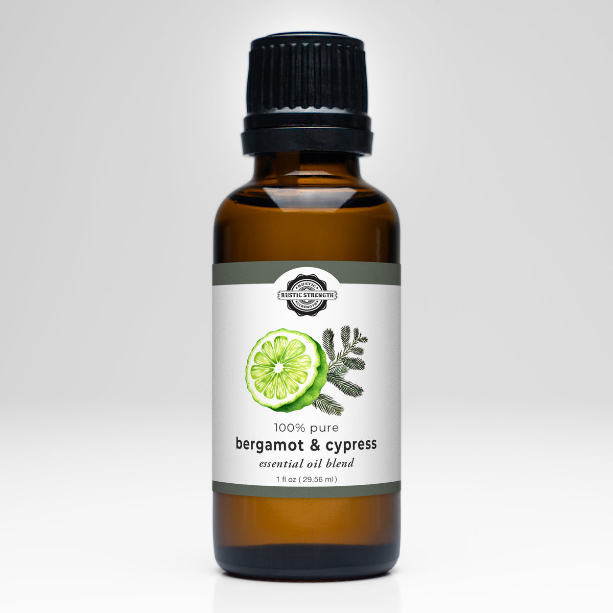 Mezcla de aceites esenciales de bergamota y ciprés