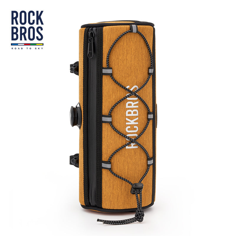 【ROAD TO SKY】Bolsa de manillar de ciclismo de lujo ROCKBROS, bolsa para cuadro delantero