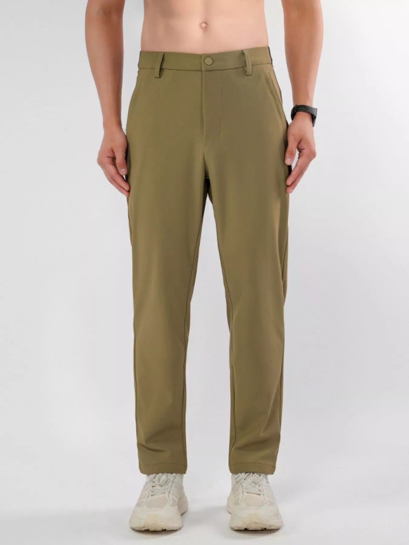 Men's Plus Size Slim Fit Stretch Casual Pants