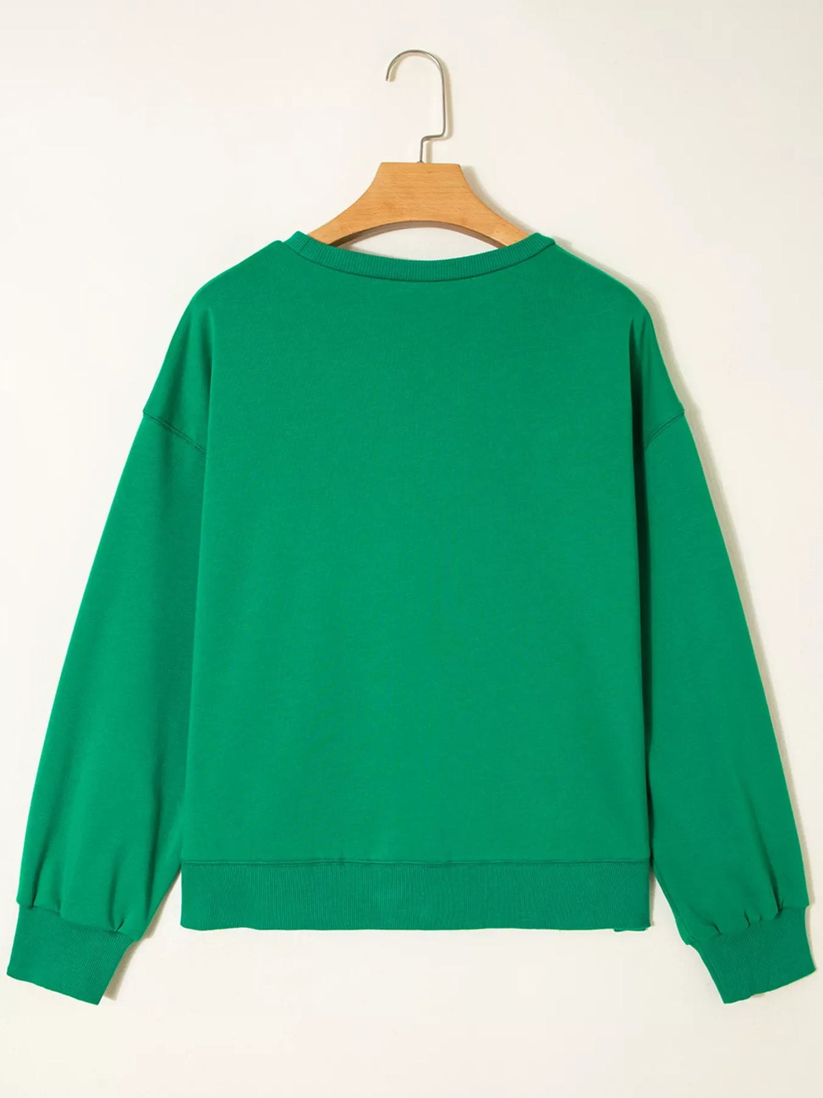 Sudadera con bordado navideño HOLLY JOLLY Toalla