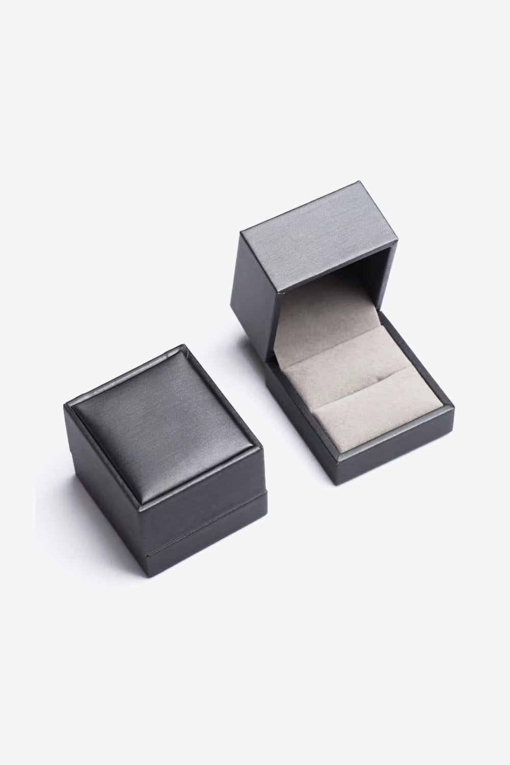 Anillo de moissanita de 6 puntas de 1 quilate